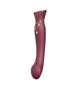 ZOLO - QUEEN SET PULSE WAVE CLIT STIM RED