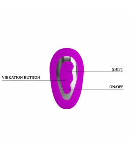 Vibrateur Snappy violet - Pretty Love