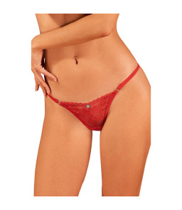 OBSESSIVE - LACELOVE STRING ROUGE XS/S