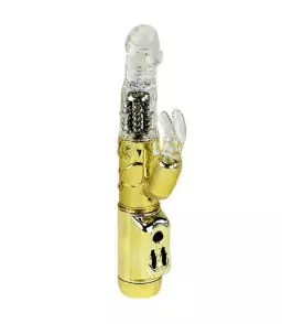 Vibromasseur Rabbit Ly-Baile US Gold - Baile Rotations | Nudiome