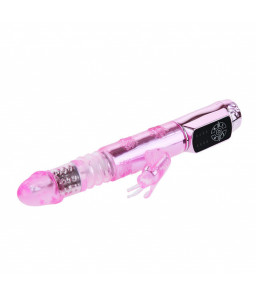 Vibromasseur Rabbit Throbbing Butterfly Violet - Baile Rotations | Nudiome