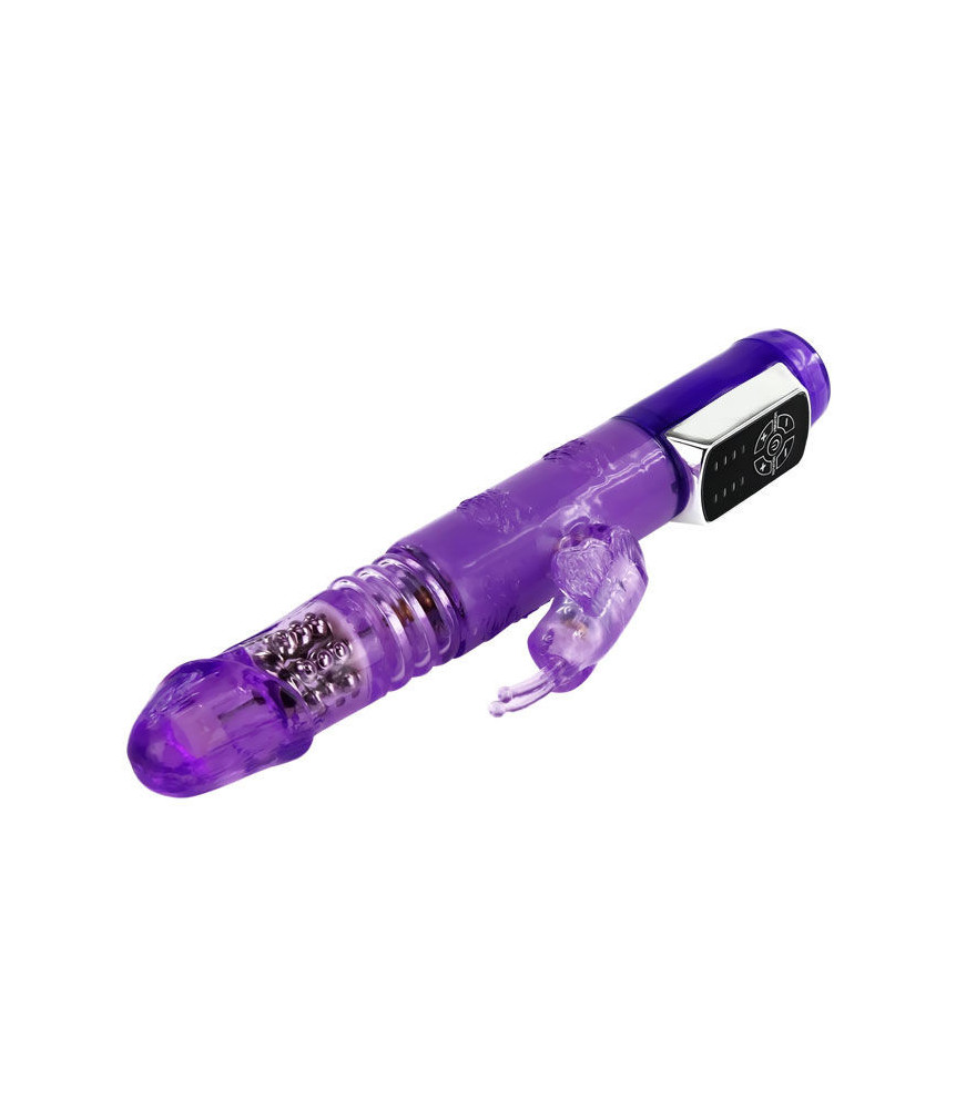 Vibromasseur Rabbit Lapin Butterfly Violet - Baile Rotations | Nudiome