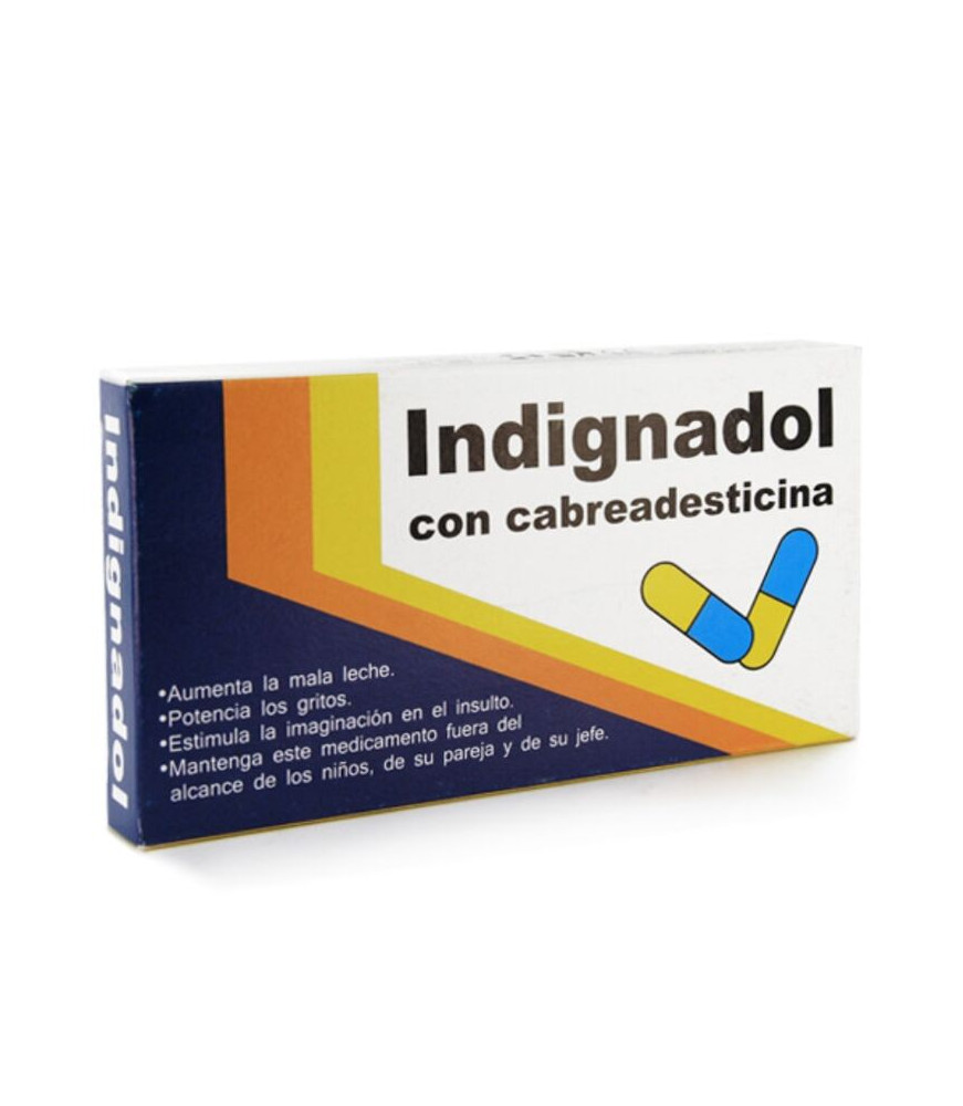 DIABLO PICANTE - CAJA DE MEDICAMENTOS INDIGNADOL