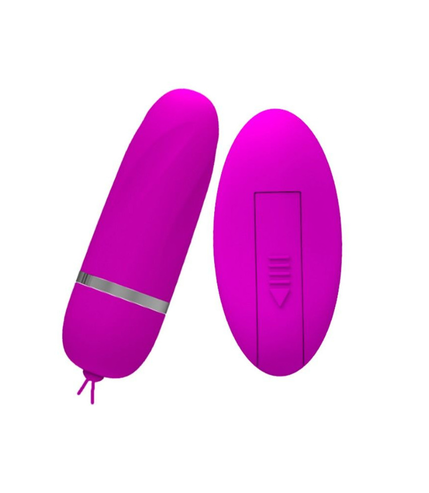 Oeuf vibrant télécommandé violet - Pretty Love Flirtation