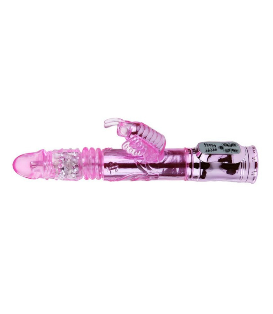 Vibromasseur Rabbit Multifonction Butterfly Violet - Baile Rotations | Nudiome