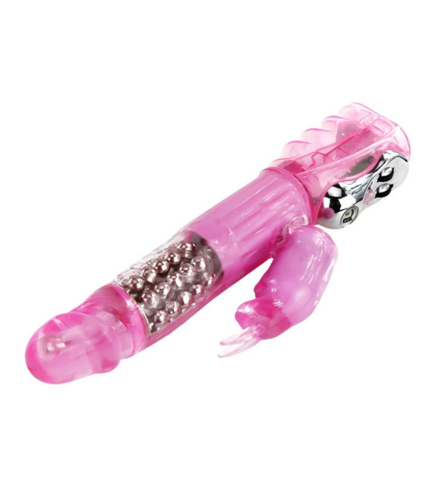 Vibromasseur Rabbit Ly-Baile Multifonctions Rose - Baile Rotations | Nudiome