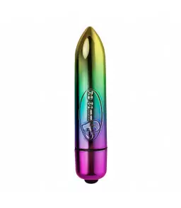 Bullet Vibrant RO-80MM 7 vitesses multi Rainbow- Rocks Off
