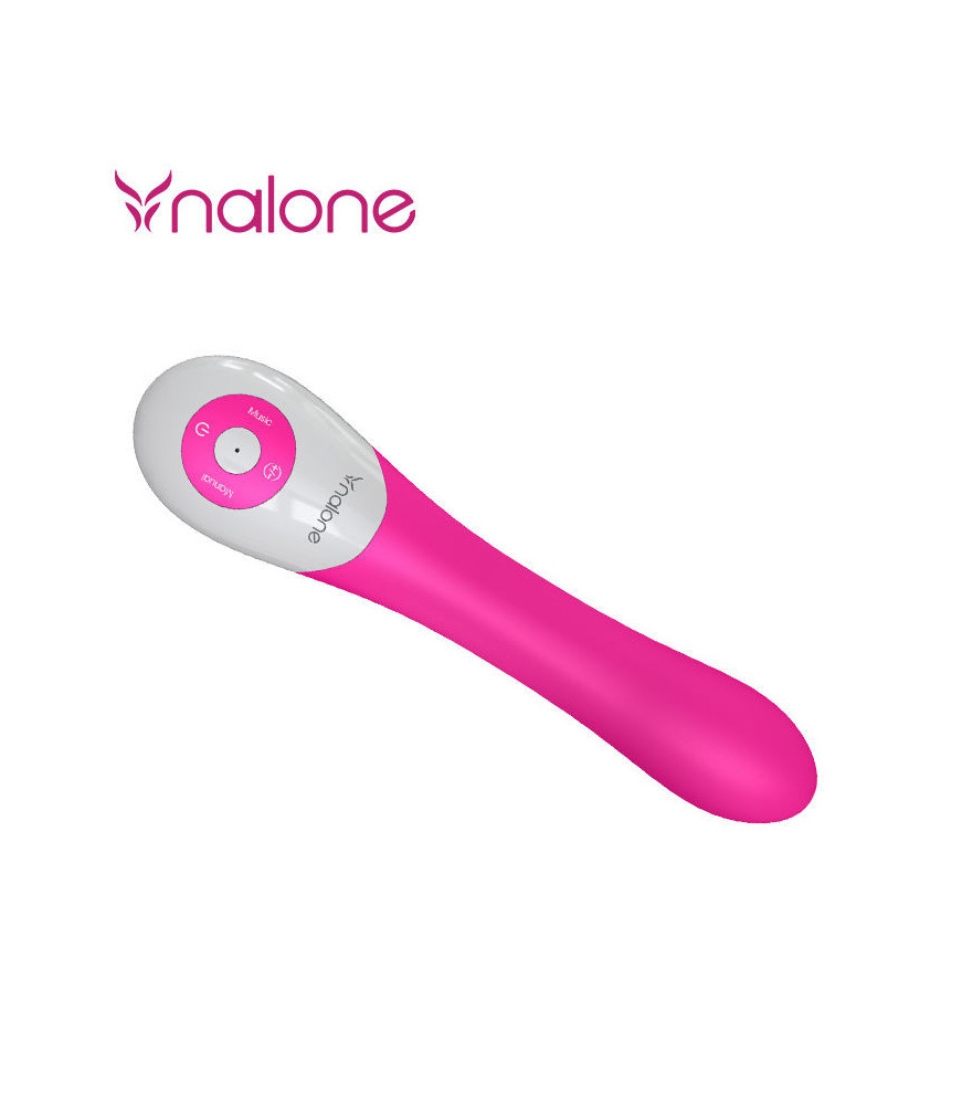 Vibromasseur Point G Pulse & Mode Sonore Rose - Nalone | Nudiome