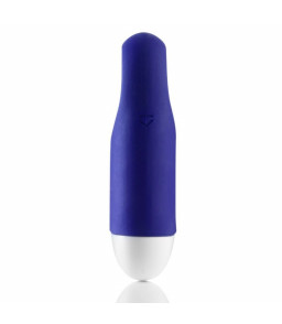 Stimulateur de Clitoris Cock Ring 3 Electrique Bleu - Ooh by Je Joue
