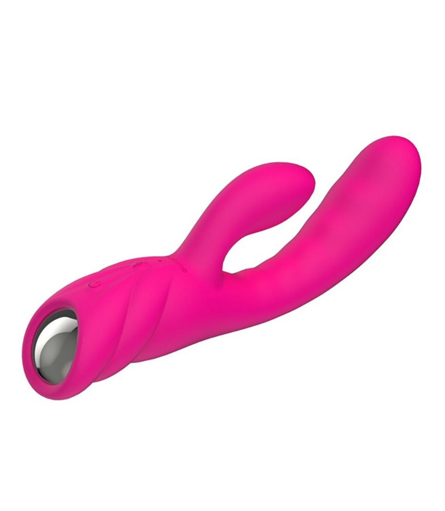 Vibromasseur Rabbit Pure Double Fonction Rose - Nalone | Nudiome