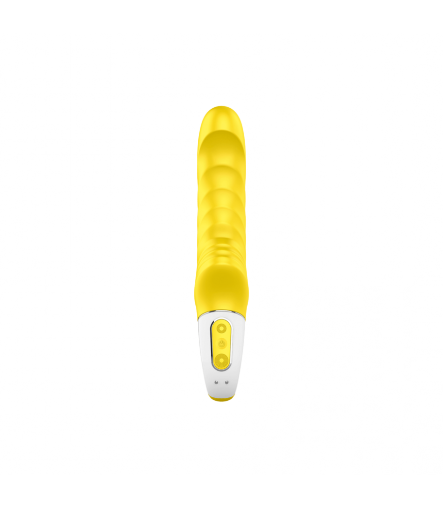 Vibromasseur Point G Vibes Yummy Jaune - Satisfyer | Nudiome