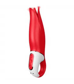 Vibrateur femme Vibe Power Flower rouge - Satisfyer Vibrator | Nudiome