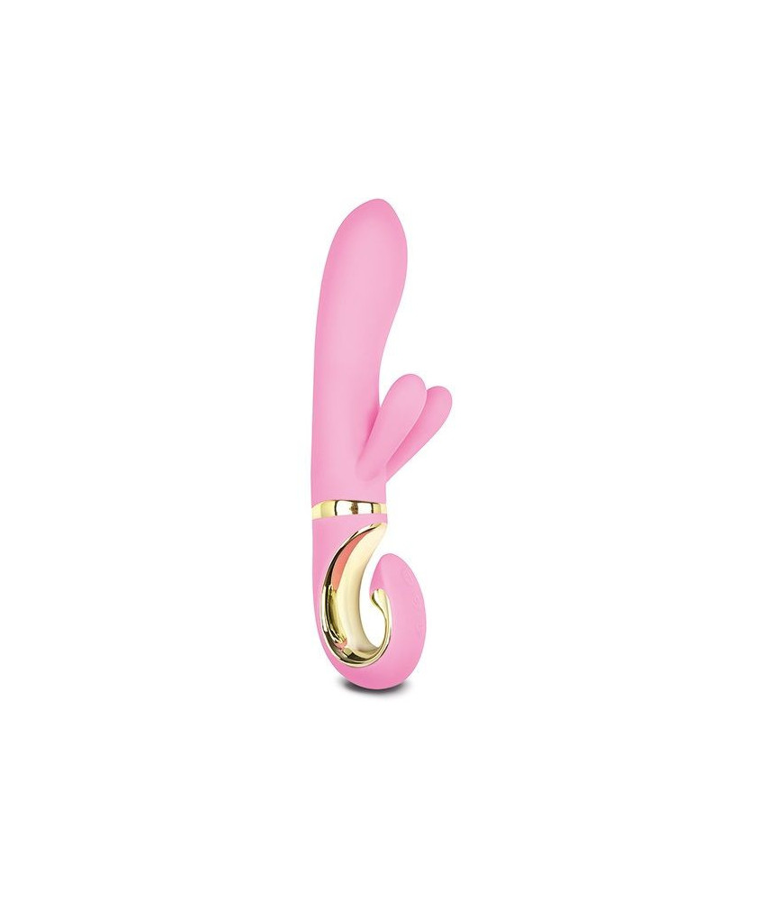 Vibromasseur Rabbit Fun Toys Grabbit Rose - G-Vibe |  Nudiome