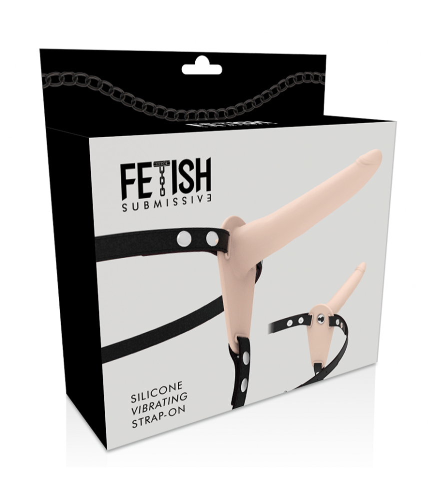 Gode ceinture en silicone 15 cm - Fetish Submissive Harness