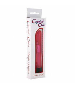 Vibrateur femme Cristal Clear rose - Seven Creations | Nudiome