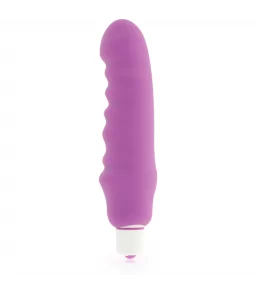 Mini Vibro en silicone Genius violet - Dolce Vita
