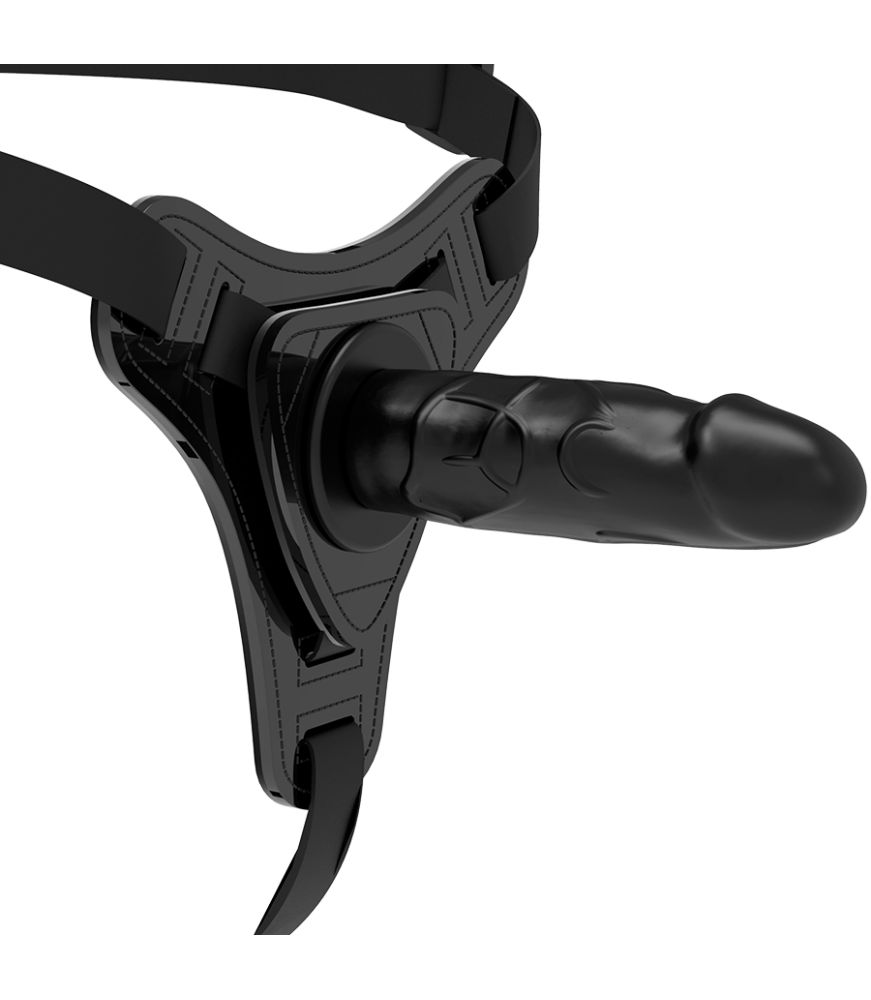 Gode ceinture noir couples - Fetish Submissive Harness