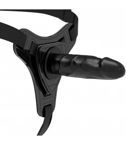 Gode ceinture noir couples - Fetish Submissive Harness