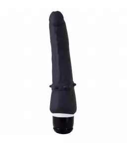 Vibrateur Femme Rechargeable USB 7V 20 cm Noir - Seven Creations