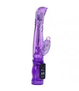 Vibromasseur Rabbit Cally Flexible Violet - Baile Vibrators | Nudiome