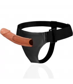 Gode ceinture creux 15,5 cm - Harness Attraction