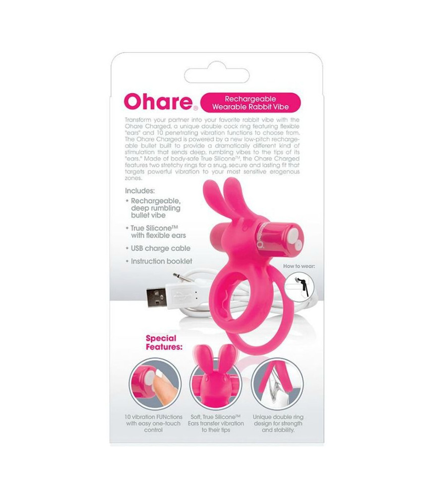 Cockring vibrant Charged Ohare rose - Screaming O